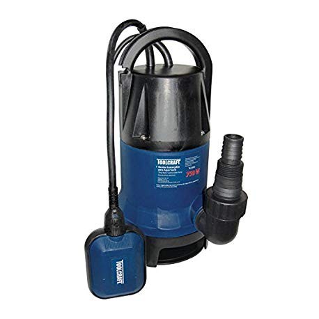 Bomba Sumergible Para Agua sucia Toolcraft 1 Hp