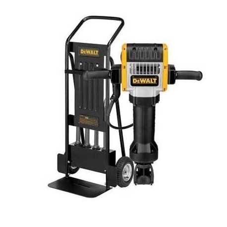 Martillo demoledor 30 KG D25980 Dewalt +  diablito de carga 