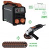 KIT SOLDADORA INVERTER + MINI ESMERIL  + DISCOS GLADIATOR PRO