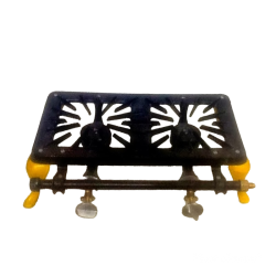 Estufa  2 Quemadores Hierro Fundido Uso Rudo