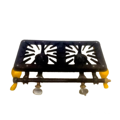 Estufa  2 Quemadores Hierro Fundido Uso Rudo