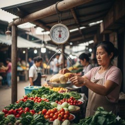 Báscula Mecánica de Reloj JOGUA Classic 10 kg (DIN 10) | Charola Galvanizada