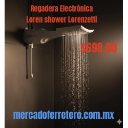 REGADERA  LOREN SHOWER ULTRA  LORENZETTI ELECTRONICA