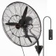 Ventilador Industrial de Pared 24" VEVOR con Nebulizador de Agua