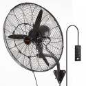Ventilador Industrial de Pared 24" VEVOR con Nebulizador de Agua