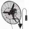 Ventilador Industrial de Pared 24" VEVOR con Nebulizador de Agua